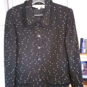 Classy black and white...just right